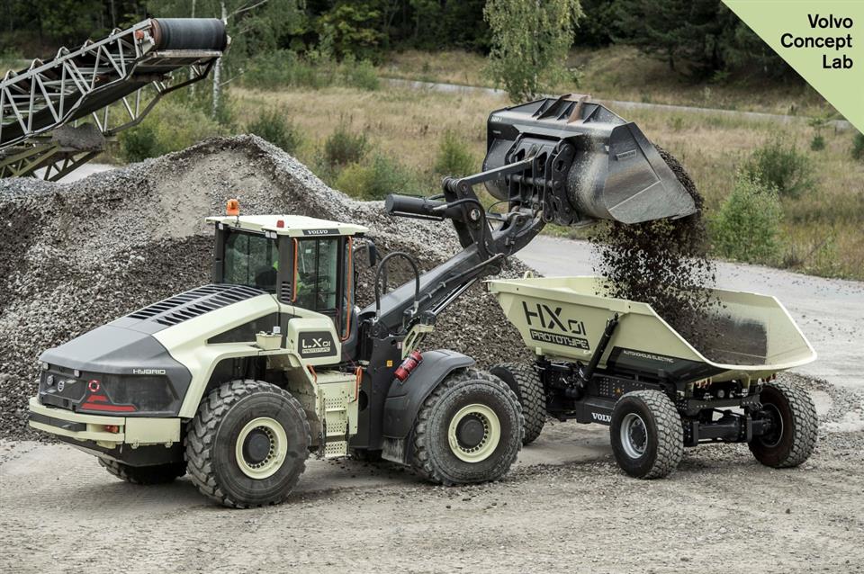 Volvo Construction Equipment predicts up to a 95% reduction in carbon emissions at electric site