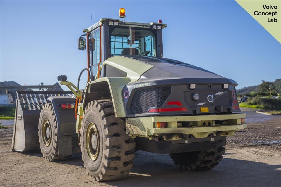 LX1 prototype hybrid wheel loader delivers around 50% fuel efficiency improvement during customer testing 