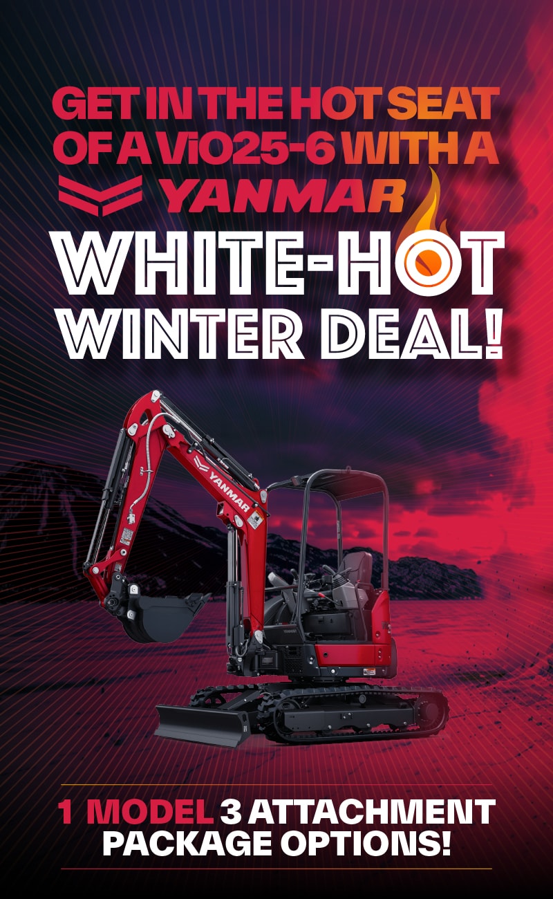 Yanmar White Hot ViO25 Deal 2026