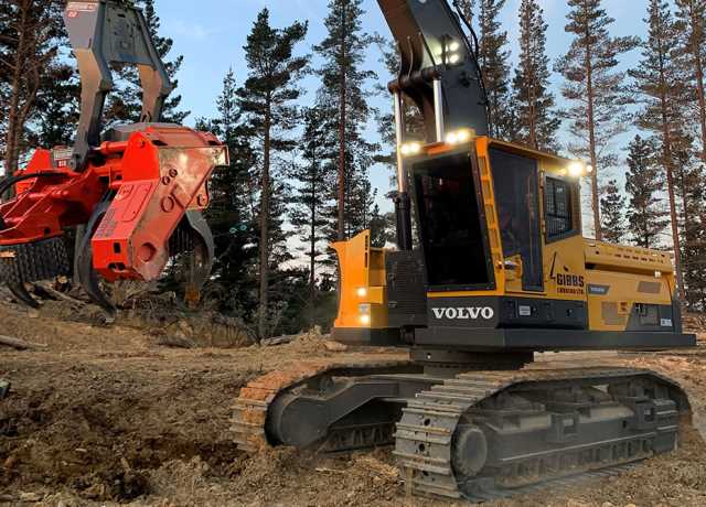 VOLVO FORESTRY EXCAVATORS