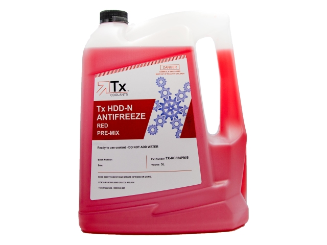 Tx HDD-N Antifreeze Red Premix 5L