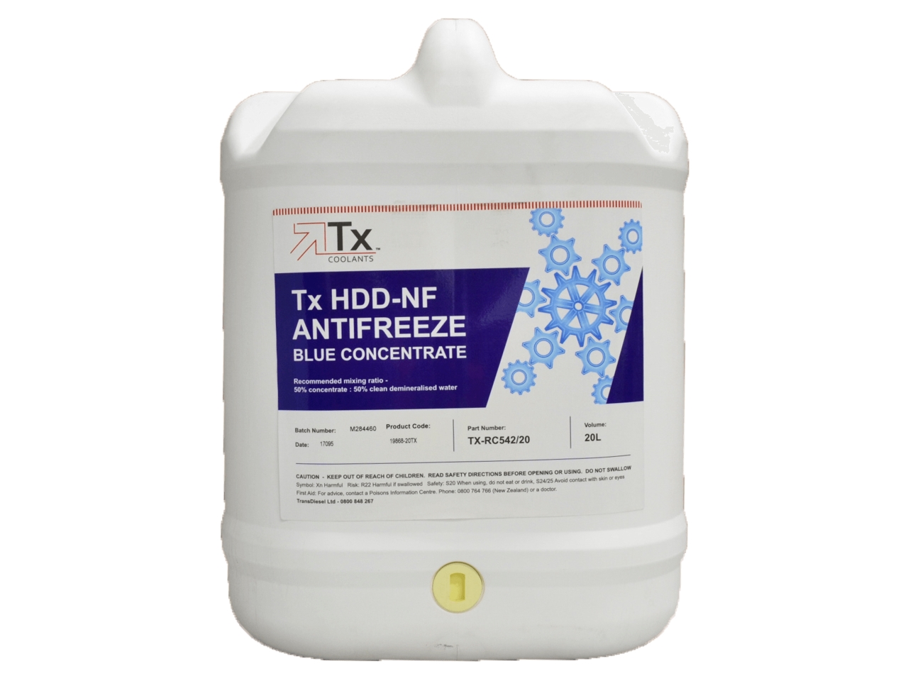 Tx HDD-NF Antifreeze Blue Concentrate 20L