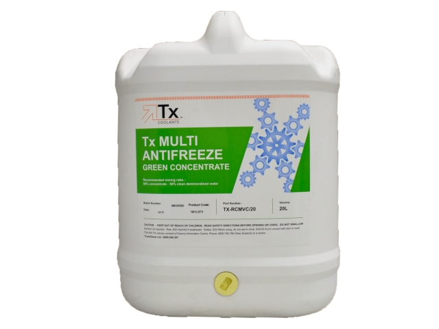 TX MULTI ANTIFREEZE GREEN CONCENTRATE  20L