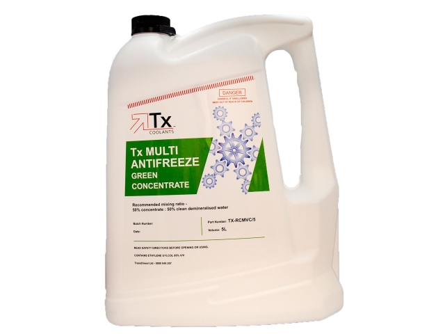 Tx Multi Antifreeze Green Concentrate  5L