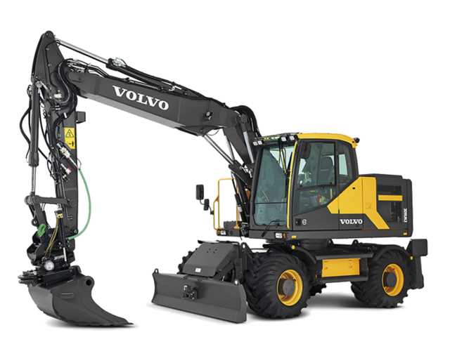 Volvo EW160E Wheeled Excavator