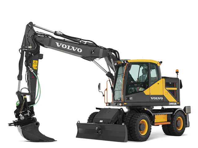 Volvo EWR150E Wheeled Excavator