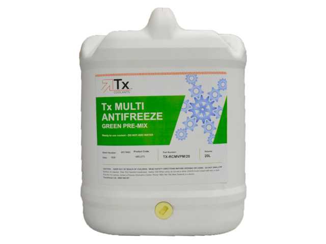 TX MULTI ANTIFREEZE GREEN PREMIX