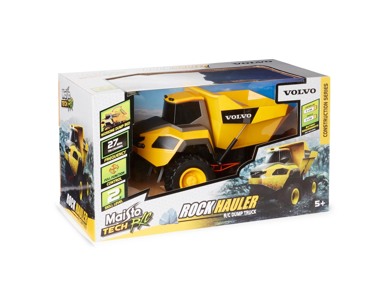 Volvo Rock Hauler RC Toy Model by MAISTO