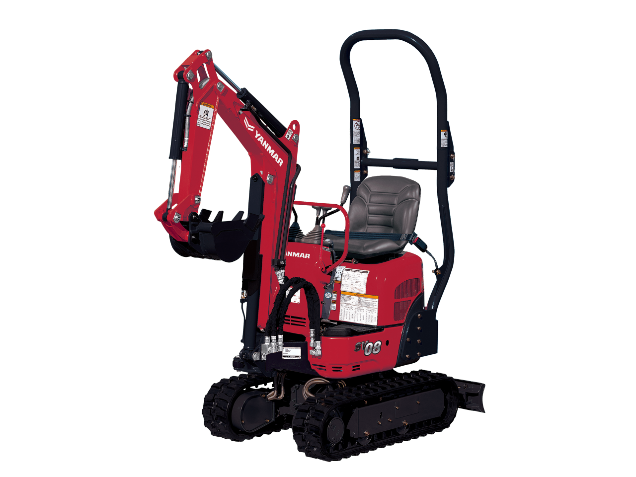 Ultra mini excavator for confined spaces