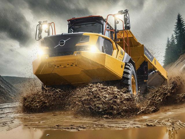 VOLVO ARTICULATED DUMPTRUCKS