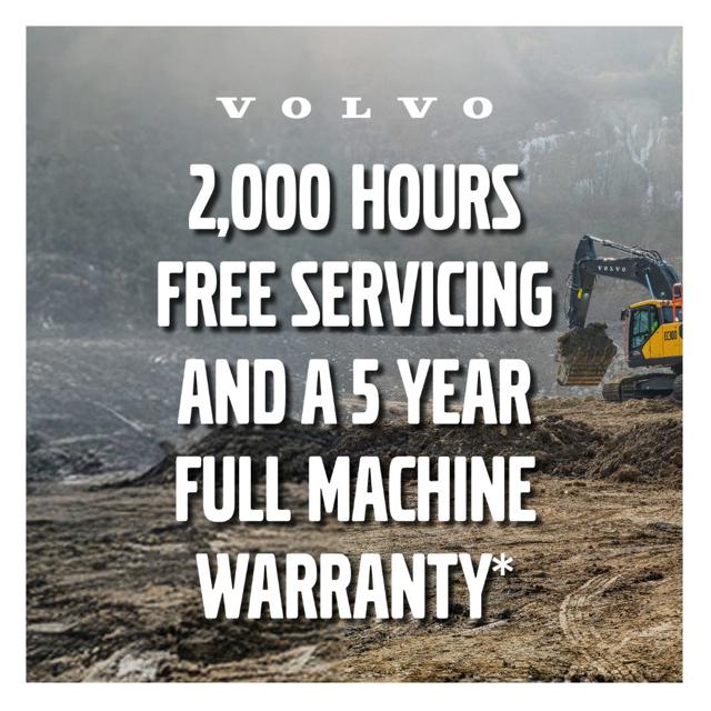 2,000 Hours Free Servicing & 5 Years Warranty 