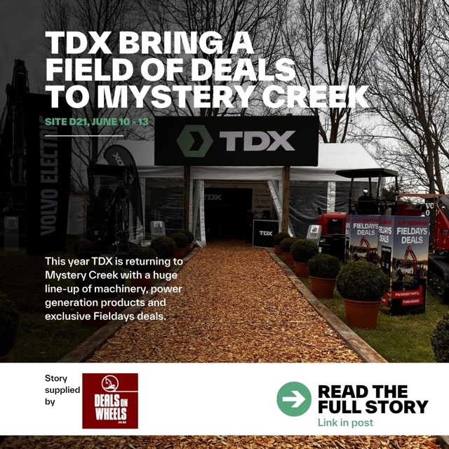 TDX bring a Field of Deals to Mystery Creek